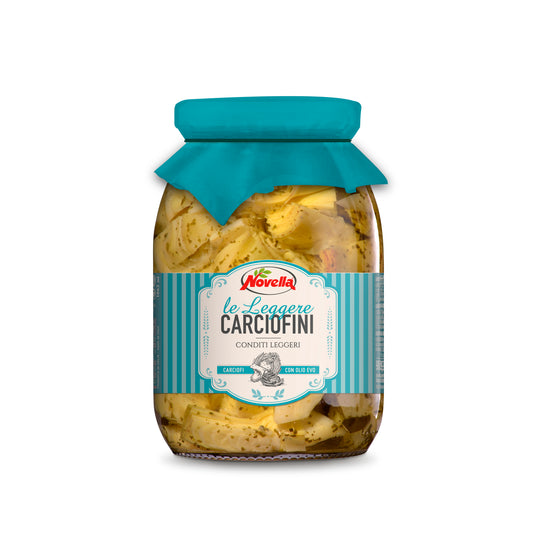 Carciofini Conditi “Le Leggere” con olio extravergine d’oliva 980gr