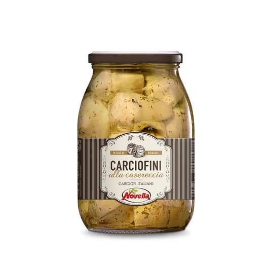 CARCIOFINI ALLA CASERECCIA in olio di girasole 980gr
