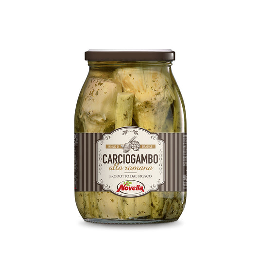 CARCIOGAMBO ALLA ROMANA in olio di girasole 980gr
