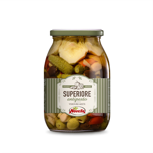 ANTIPASTO SUPERIORE in olio di girasole (980gr)