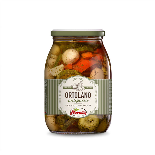 ANTIPASTO ORTOLANO in olio di girasole 980gr