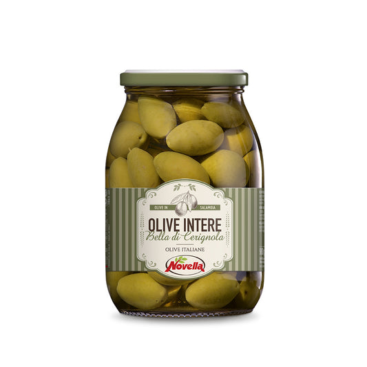 OLIVE BELLA DI CERIGNOLA in salamoia 980gr