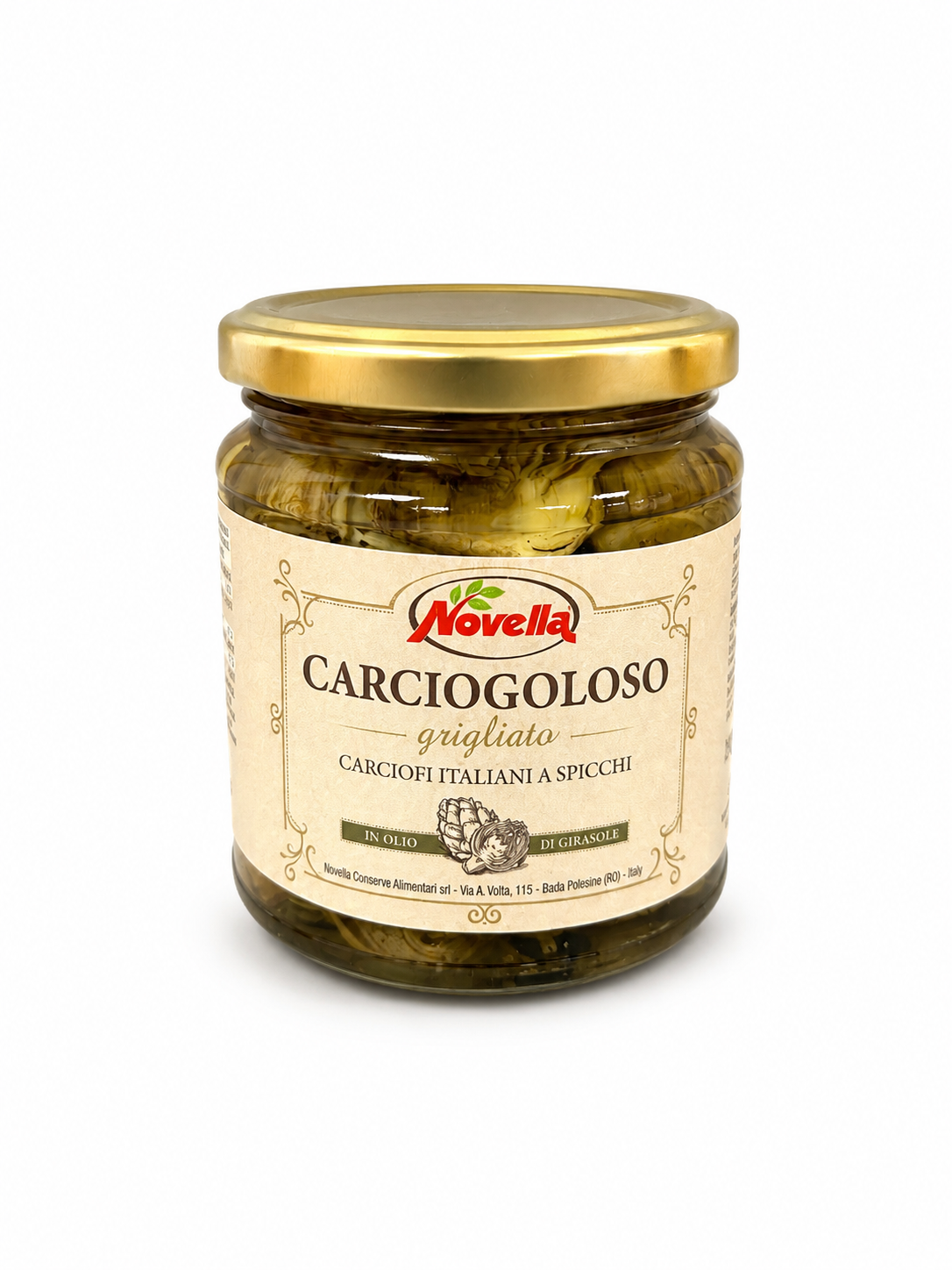 CARCIOGOLOSO A SPICCHI GRIGLIATO in olio di girasole 280gr