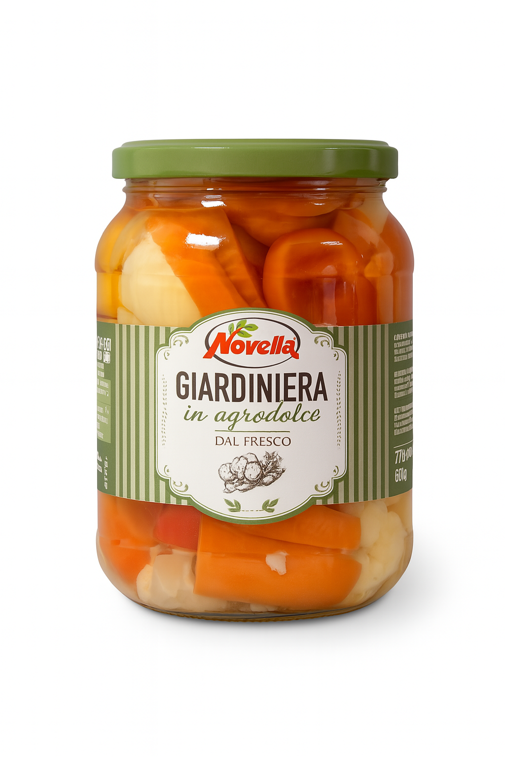 GIARDINIERA dal fresco in agrodolce 710gr